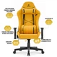 Геймерське крісло Hell's Chair HC-2001 Yellow - изображение 9