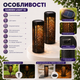 Вуличний садовий ажурний світильник Garden Light 10 - зображення 5