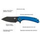 Ніж Skif Jock BB Blue UL-002ALBSWBL o/s, блакитний - зображення 6