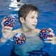 Мячи для игр в воде Zoggs Splash Ball 3 шт неопреновые плавающие мячики для бассейна (301248) - изображение 3