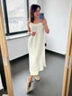 Женское платье рубашка асимметричное в полоску с поясом Катрин PARI MKPR305079 - 50, Коричневий - изображение 3