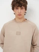 Свитшот на флисе мужской Umbro RLXD SWEAT 66417U-MN9 L Светло-коричневый (5063178315142) - изображение 4
