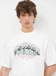 Футболка хлопковая длинная мужская Adidas Originals GFX KE0136 XL Белая с принтом (4068821852853) - изображение 4