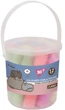Мел цветной YES Pusheen Jumbo 12 шт в ведре (400550) (5056574458001) - изображение 1