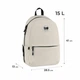 Рюкзак GoPack Education Teens 41х28.5х13 см бежевий (GO26-188M-1) - зображення 3