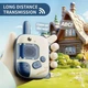 Іграшкові рації Walkie-Talkies Dinosaur, набір 2 шт, дитячі портативні рації для дому, вулиці, походів і кемпінгу, синій/зелений - зображення 2