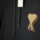 Худи утепленное мужское Ami Paris Ami De Coeur Hoodie AP05001.3XL XL Черное (396556914813) - изображение 4