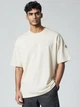 Футболка хлопковая длинная мужская Moncler Embroidered Tonal Logo Cotton T-Shirt MC12001.4M M Белая с вышивкой (121282792893) - изображение 1