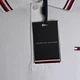 Поло длинное мужское Tommy Hilfiger RWB Collar Reg Polo TH12005.2L L Белое (444586999613) - изображение 8