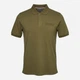 Поло длинное мужское Tommy Hilfiger Tonal Embroidery Logo TH12001.3XL XL Хаки (444581224118) - изображение 3