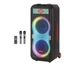 Акустическая переносная колонка ZXX-1510 400Вт 2x10" TWS/FM/USB/TF/BT/REC/LED/2MIC/ДК - изображение 7