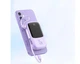 Зовнішній акумулятор Power bank Baseus з вбудованим кабелем Lightning 10000mAh 15W Lilac - зображення 2