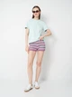 Футболка хлопковая женская Vero Moda 10294544 S Blue Glow (5715870850673) - изображение 3