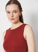 Майка женская Vero Moda 10344228 L Russet Brown (5715870847635) - изображение 4
