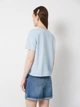 Футболка хлопковая женская Vero Moda 10311633 S Cashmere Blue (5715871669908) - изображение 2