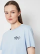 Футболка хлопковая женская Vero Moda 10311633 S Cashmere Blue (5715871669908) - изображение 4