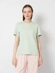 Футболка хлопковая женская Vero Moda 10294544 XS Aqua Foam (5715870850666) - изображение 1