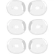 Антискользящие накладки для наушников Airpods 4 (комплект 3 пары), White - изображение 1