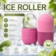 Силиконовый футляр-ролик для льда ICE ROLLER ледяной массажер / криосфера для массажа и ухода за кожей для лица и тела, розовый (86574788) - изображение 1