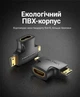 Перехідник Vention 2 в 1 Mini HDMI / Micro HDMI - HDMI двонаправлений 4K 30Гц / 1080p 60Гц Чорний (AGFB0) - зображення 9