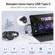 Магнітний аудіоадаптер Ugreen CM821 USB-C - 2xUSB-C PD 60W Hi-Fi 16.4 см Сірий (45800) - зображення 2