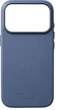 Etui Mujjo Leather Case MagSafe do Apple iPhone 17 Pro Monaco Blue (MUJJO-CL-061-BL) - obraz 1