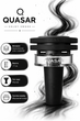 Чаша для кальяну з калаудом Quasar 11см скляна в комплектації з регулятором жару фанел - зображення 2