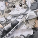 Комплект постільної білизни Mirson Полуторный 143х210 см 17-0970 Cuddle Cats Бязь (2200013494973) - изображение 5