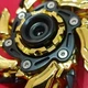 EDC Фиджет спинер раскладной магнитный Зерг Fidget Toy игрушка антистресс офисный (черный) - изображение 8
