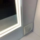 Туалетний косметичний столик з led підсвіткою, полицею та дзеркалом, на 5 шухляд - зображення 5