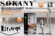 Бездротовий пилосос Sokany SK-3377 для сухого прибирання 2000 Вт - изображение 1