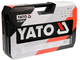 Набір інструментів 1/2, 128 пр. Yato YT-38872 - зображення 4