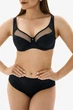 Бюстгальтер с мягкой чашкой ZeBra 536006, черный, 80G - изображение 5