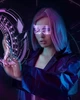 Светодиодные очки LED очки с подсветкой 7 цветов, очки для вечеринок, косплея , рейвов - изображение 6