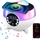 Колонка BLTH-0322 портативна Bluetooth з RGB-підсвіткою, з диско-шаром, на ніжках (am7111) - зображення 1