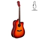 Акустическая гитара Alfabeto WG150 (3 Tone Sunburst) (T03) + чехол - изображение 1