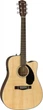 Электроакустическая гитара Fender CD-60SCE Wn Natural - изображение 1