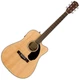 Электроакустическая гитара Fender CD-60SCE Wn Natural - изображение 4
