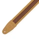 Гітарний ремінь Levy's MC2CG-TAN-TAN Cotton Combo Guitar Strap – Tan Cotton with Tan Leather Strip - зображення 2