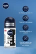 Антиперспирант NIVEA MEN Черное и Белое невидимый классический роликовый 50 мл (42299806/4006000032511) - изображение 3