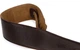 Гитарный ремень Levy's M4GF-DBR Classics Series Padded Garment Leather Bass Strap (Dark Brown) - изображение 4