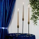 Набор из 15 конических свечей 2,2 x 25 см коричневого цвета DECO EXPRESS - изображение 5