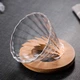 Набор V60 Flow Brew Set 600 мл для заваривания кофе с пуровером, сервером и деревянной подставкой (9A1AF31B9584) - изображение 3