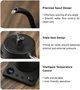 Электрочайник VD Smart Brew Kettle 1 л для кофе и чая с регулировкой температуры, 1000 W и LED-дисплеем (D2E8498B17F5) - изображение 7