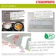 Самоклеящийся кухонный фартук 220 х 60 см StickerProfis - изображение 5