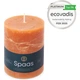 Свеча для дома оранжевая Spaas Rustic Pillar - изображение 3