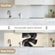 Самоклеящийся настенный защитный фартук для кухни 300 х 80 см KitchenYeah - изображение 3