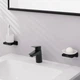 Змішувач hansgrohe Logis для раковини із зливним гарнітуром, чорний матовий 71070670 - зображення 2