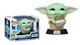 Фігурка FUNKO POP! Зоряні Війни Мандалорець Ґроґу з Сендвічем Star Wars The Mandalorian Grogu with Sandwich 91mm 841 90821 - зображення 4