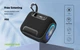 Колонка Bluetooth портативна акустика HOPESTAR H66 10W 1800mAh IPX7 сірий - зображення 3